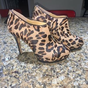 Nine West Leopard print High Heel Size 7.5